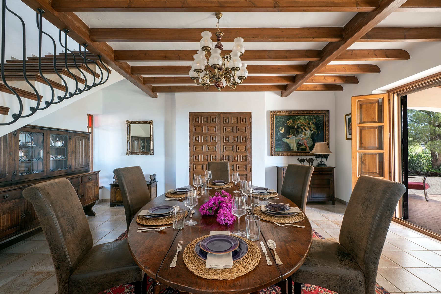 Comedor de la hacienda