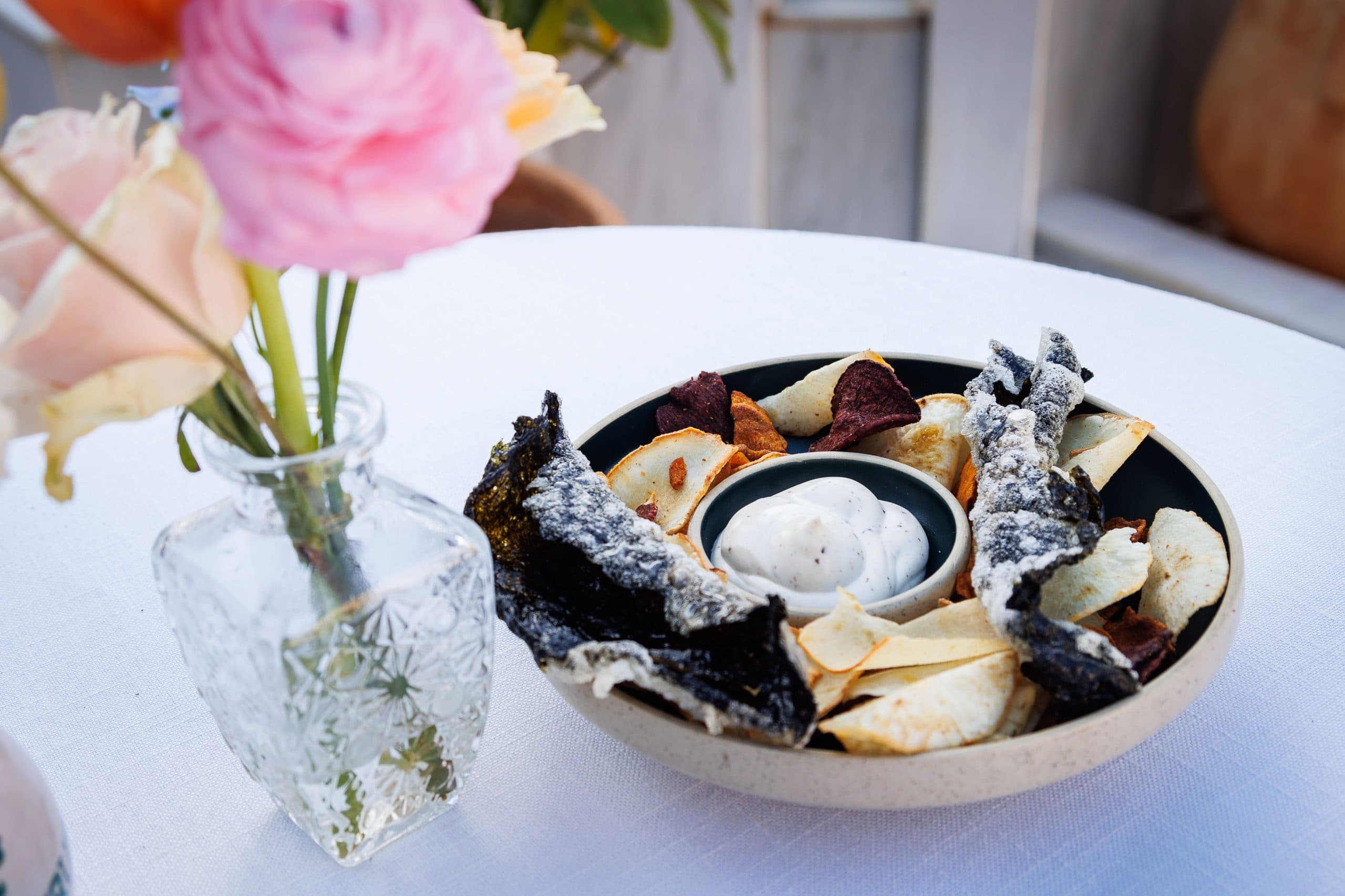 Plato del restaurante de la hacienda