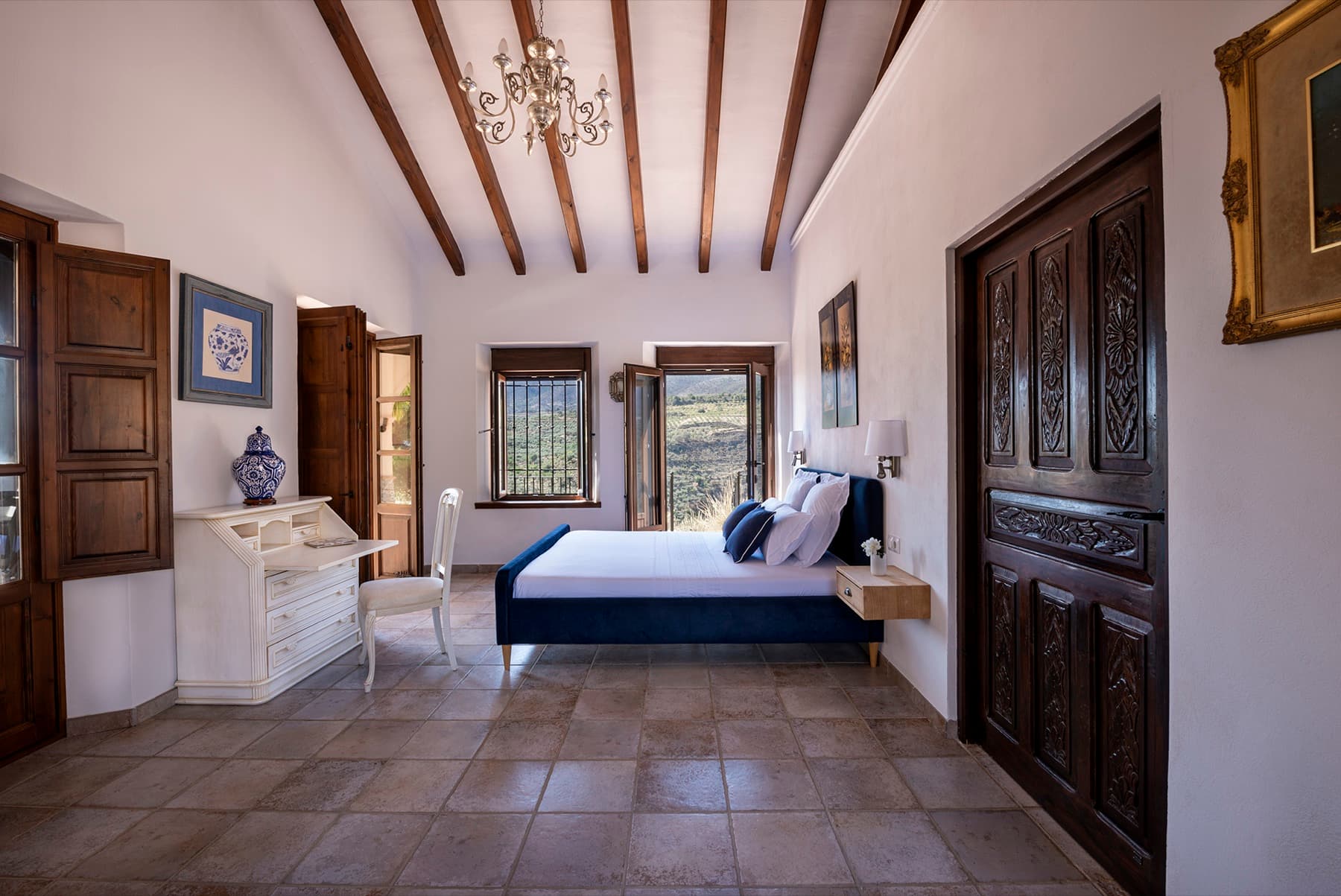 Habitación con vistas al valle